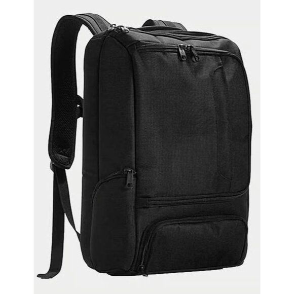 eBags Professional Slim Laptop Backpack Black Professional Weekender E229 - Picture 8 of 15